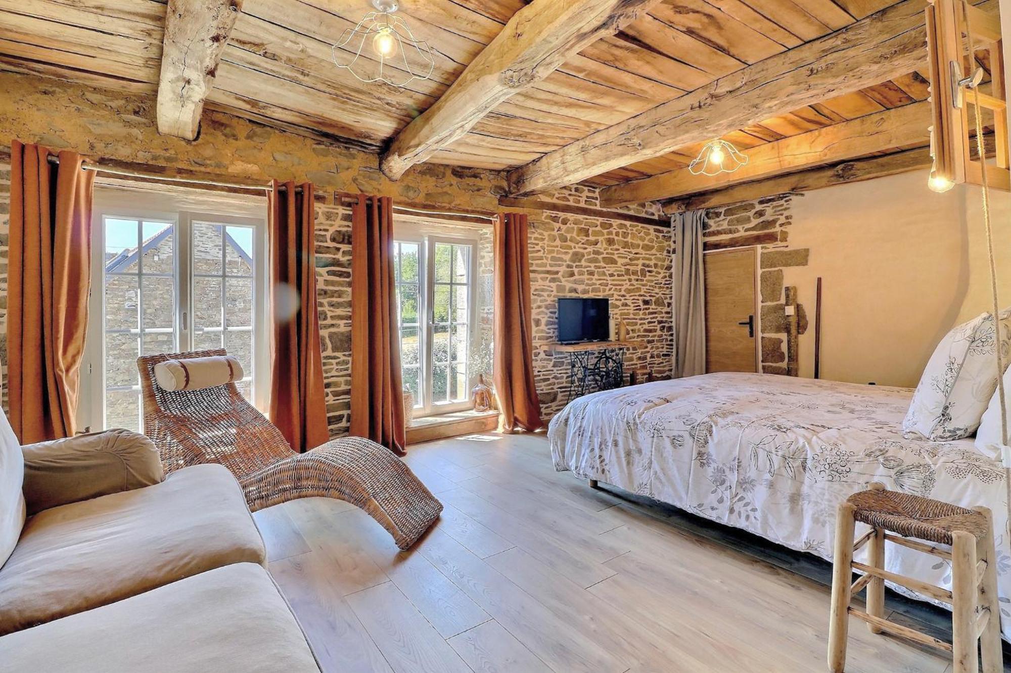 Bed and Breakfast Agritourisme Abae Sougéal Exteriér fotografie