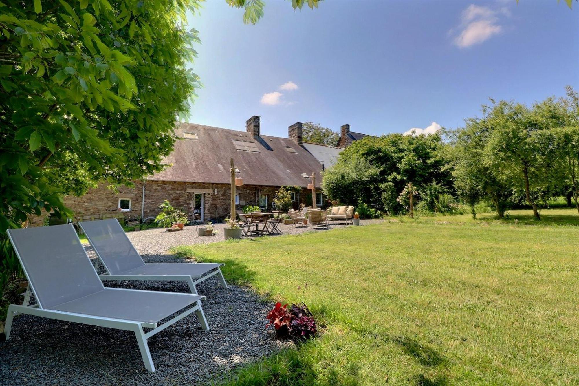 Bed and Breakfast Agritourisme Abae Sougéal Exteriér fotografie